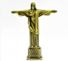 Miniatura de metal Cristo Redentor 18.5 cm bronze