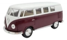Kombi Volkswagen 1967 classic miniatura 1:32 vermelha