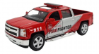 Miniatura chevrolet silverado firefighter bombeiro 2014 - Escala 1:46