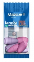 Borracha de apagar ponteira rosa/lilás 6 un blister