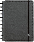 Caderno inteligente black ecológico A5 80 fls