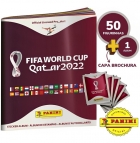 Álbum Oficial ilustrado da Copa do Mundo Qatar 2022 + 10 envelopes de figurinhas - Brochura