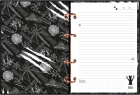 Caderno fichário colegial argolado Stranger Things 160 Fls 210x260mm