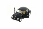 Miniatura fusca 1967 classic preto fosco - Escala 1:32