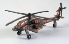 Apontador de metal colecionável helicóptero AH-64 apache black hawk #127