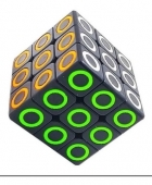 Cubo mágico interativo stickerless color 3x3