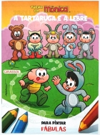 A Tartaruga e a Lebre: Fábulas para pintar - Col. Turma da Mônica