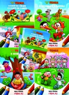 Fábulas para pintar - Col. Turma da Mônica - Kit com 4 títulos