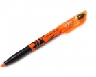 Caneta marca texto apagável frixion iluminador laranja