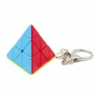 Cubo mágico interativo chaveiro fidget pyraminx