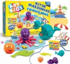 Kit de massinhas Fundo do Mar 300g art kids