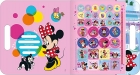Minnie: Maleta álbum com folhas para colorir - Contém 68 adesivos