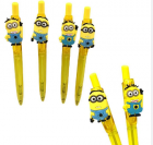 Caneta esferográfica média minions avulsa