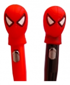 Caneta gel escrita fina ponteira led avulsa - Homem Aranha
