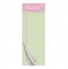 Bloco de notas pautado 74x210mm 90gr check list 30 fls