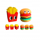 Apontador Fast Food Kuki cores avulso