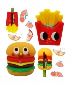 Apontador Fast Food Kuki cores avulso