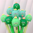 Caneta gel com led Cactus cores avulsa
