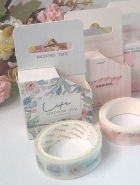 Fita Washi Masking Tape decorativa 1.50cmx5m avulsa