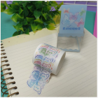 Fita adesiva washi tape rolinho decorada 3cmX30pcs 1 un