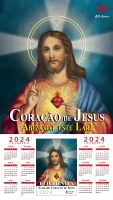 Folhinha do Sagrado Coração de Jesus - 2024