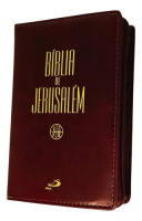 Bíblia Sagrada - Jerusalém - Média capa com zíper
