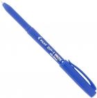 Caneta esferográfica fina 0.70mm Inox azul avulsa