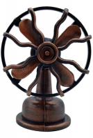 Apontador de metal colecionável ventilador #2684