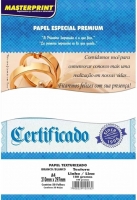 Papel A4 texturizado linho 180gr 50fls branco
