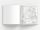 Cute & Comfy Coloring Book for Adults - Livro de colorir