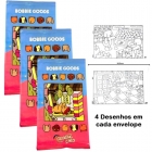 Bobbie Goods Cards para colorir - Pacote com 4 unidades