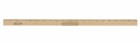 Régua de madeira natural mdf 100cm com pegador