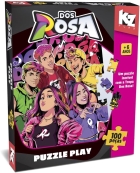 Puzzle Play Dos Rosas com 100 pe&ccedil;as