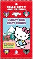 Hello Kitty - Comfy and Cozy com 4 cards colecion&aacute;veis para colorir