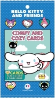 Hello Kitty - Comfy and Cozy com 4 cards colecion&aacute;veis para colorir