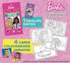 Barbie - Comfy and Cozy com 4 cards colecion&aacute;veis para colorir
