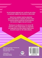 Kit de adesivos de cen&aacute;rio 3D com aplicador - Princesas