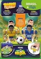 Brasil e It&aacute;lia - Grandes Partidas - Livro interativo